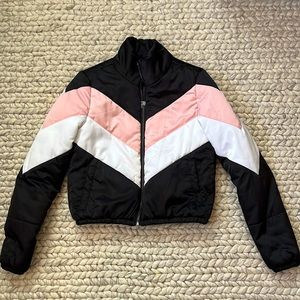 Guess puffer bomber jacket - size small